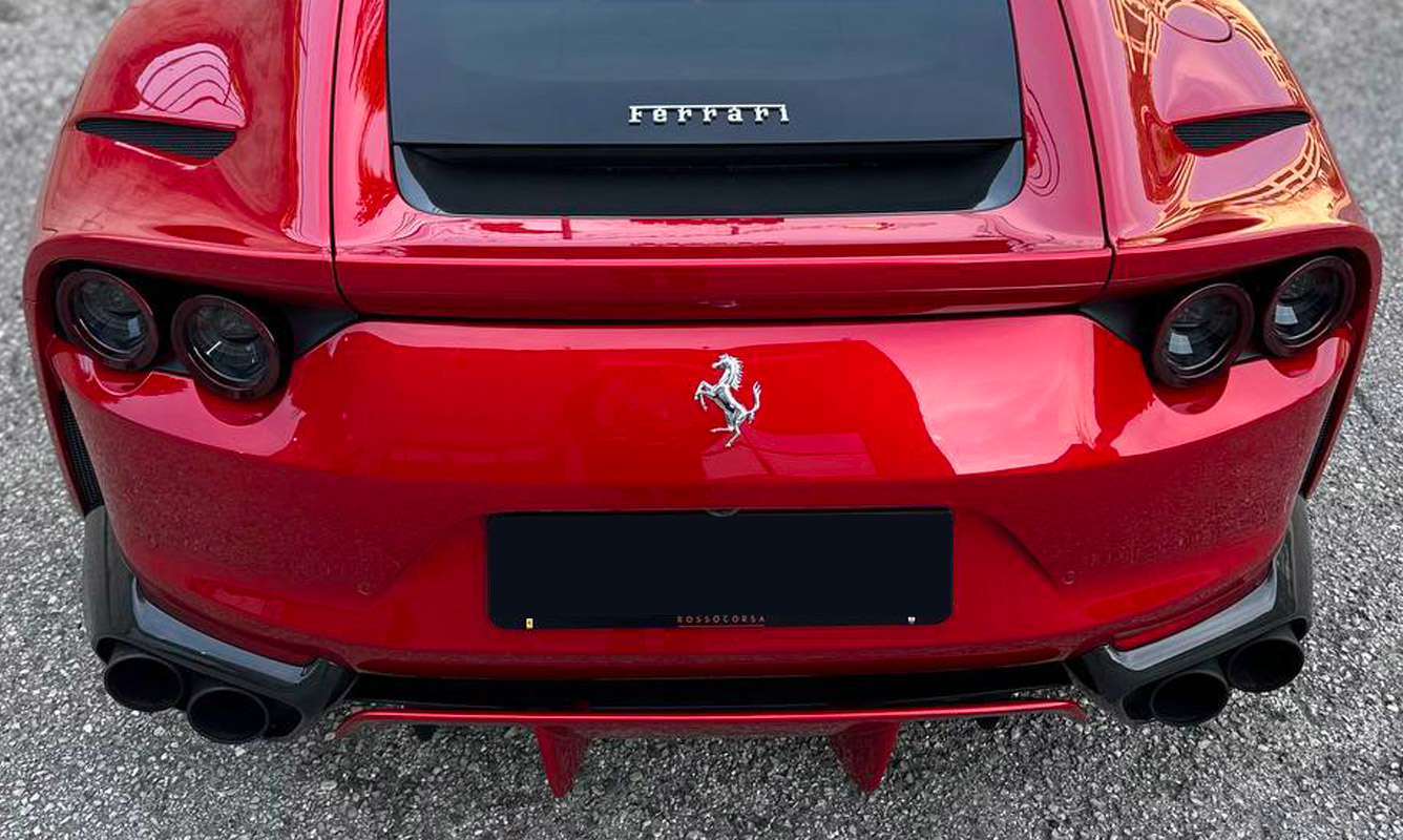 Hire new Ferrari 812 Superfast GT RENT Luxury & Exotic Car Hire Italy and Europe GT Rent